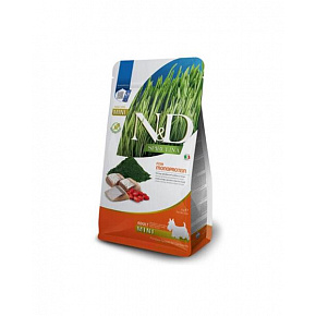 N&D SPIRULINA DOG Adult Mini Śledź & Jagody Goji 2kg N&D SPIRULINA DOG Adult Mini Śledź & Jagody Goji 2kg