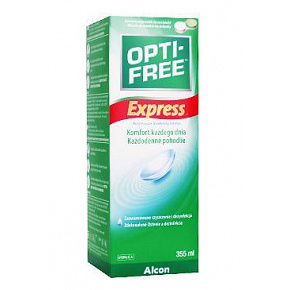 Opti-Free express płyn do soczewek kontaktowych 355ml Opti-Free express płyn do soczewek kontaktowych 355ml