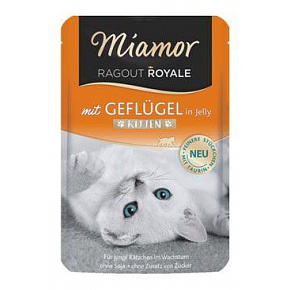 Miamor Cat Ragout Junior saszetka drób w galarecie 100g