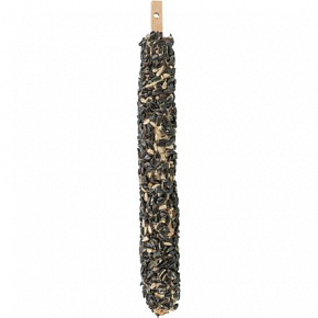 Kij do karmienia z nasionami słonecznika XL dla ptaków zewnętrznych, 30 cm, 180 g