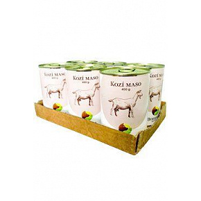 BOHEMIA MASO Koza we własnym sosie SIX PACK 6x400g
