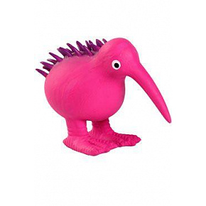 Zabawka dla psa WHISTLE lateksowa, piszcząca, różowa 11,5cm Kiwi
