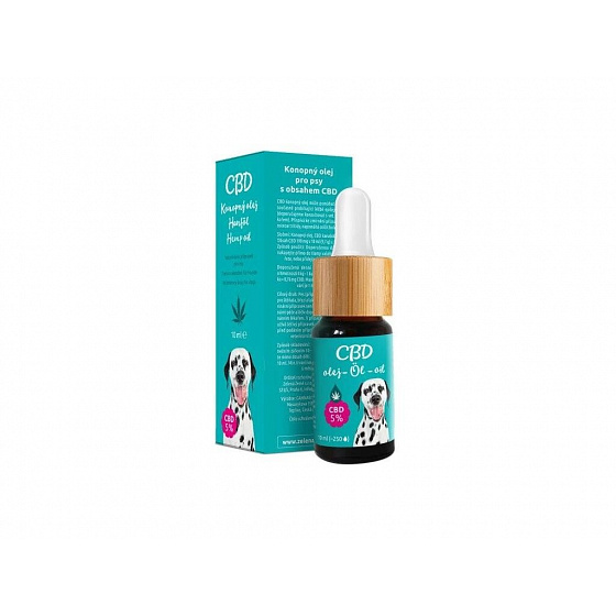 Krople CBD dla małych psów i kotów 5%, 10ml