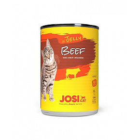 JosiCat konzerva Cat Beef in Jelly 400 g
