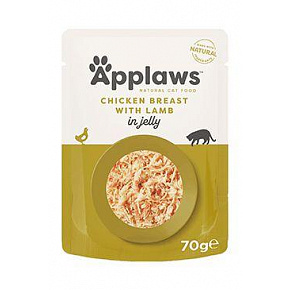 Applaws Cat saszetka Adult Jelly kurczak.piersi z jagnięciną 70g