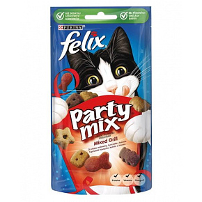Przysmak NESTLÉ FELIX PARTY MIX cat Mixed grill 8x60 g