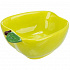 Ceramiczna miska JABŁKO (świnka morska, królik), 180 ml/ 12 x 11 cm, zielona