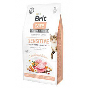 Brit Care Cat GF Sensit. Leczyć.Digest&Delic.Taste 7kg