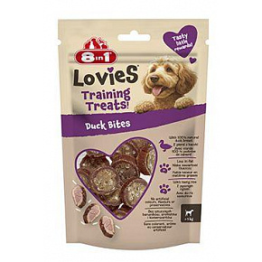 Przysmak 8in1 Lovies Training Treats Duck Bites 90g