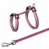 FRESHLINE szelki z smyczą dla kota 27-45cm/10mm/1,2m