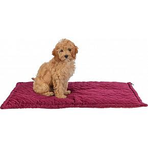 Świąteczna mata do leżenia NATALYA, 90 x 60 cm, bordowa