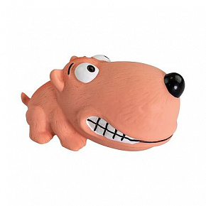 Mini piesek BigHead 9 cm, z dźwiękiem, lateks, HipHop Dog