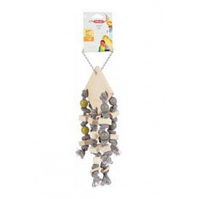 Zabawka dla ptaków drewniana T6 45cm Zolux