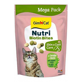 GimCat Nutri Biotin Bites tabletki z mor.rzęsami 425g