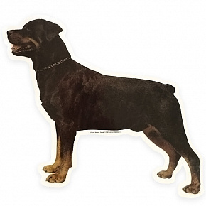 Naklejka głowa TRIXIE, Rottweiler ciało, kopiowany
