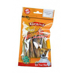 GRAND Dog pochodzenie. Susz. Przysmak penis wołowy 10cm/3szt. GRAND Dog pochodzenie. Susz. Przysmak penis wołowy 10cm/3szt.