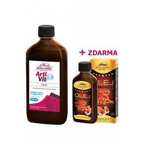VITAR ArtiVit Syrop 500ml+łosoś.olej 200ml
