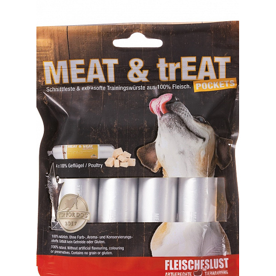 Meat & Treat Drób 4x40g