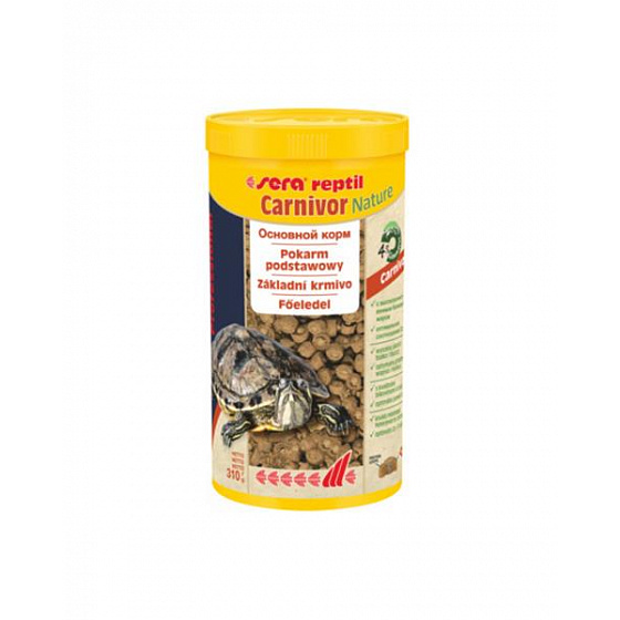Sera Reptil Professional Carnivor Nature pokarm dla mięsożernych gadów i wodnych żółwi 1000 ml