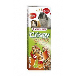 VL Crispy Sticks Króliki-Świnki Morskie Owoc 2x55g