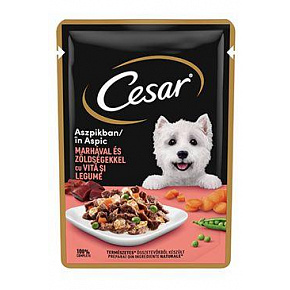 Cesar Tasty kapsa hovězí se zeleninou v želé 100g Cesar Tasty kapsa hovězí se zeleninou v želé 100g