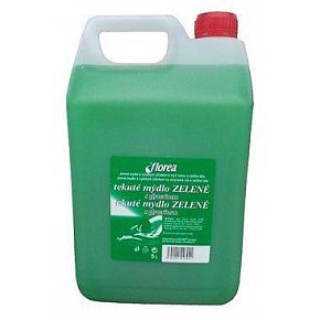Mydło w płynie Florea zielone 5l