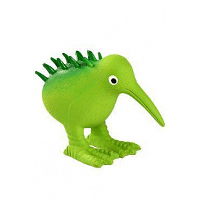 Zabawka dla psa WHISTLE lateksowa, piszcząca, zielona 8,5cm Kiwi