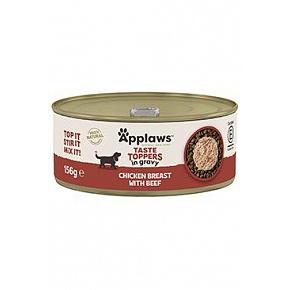 Applaws Dog konserwa. Toppers Gravy kurczak z wołowiną 156g Applaws Dog konserwa. Toppers Gravy kurczak z wołowiną 156g
