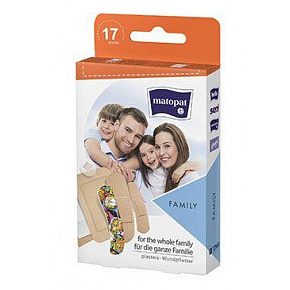 Plastry FAMILY Matopat 17 szt.