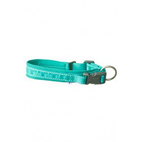 Obroża Hurtta Casual ECO pawia zieleń 45-55cm