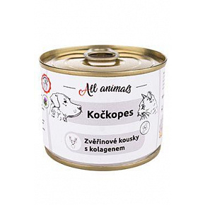All Animals kotopies konserw. Kawałki dziczyzny z kapustą.200g All Animals kotopies konserw. Kawałki dziczyzny z kapustą.200g