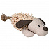 Pluszowy pies z ogonem z liny 30 cm