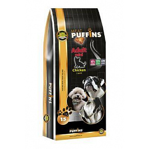 Puffins Dog Adult Yorkshire&Mini Kurczak 15kg