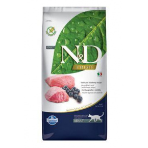N&D PRIME CAT Adult Jagnięcina & Borówka 10kg