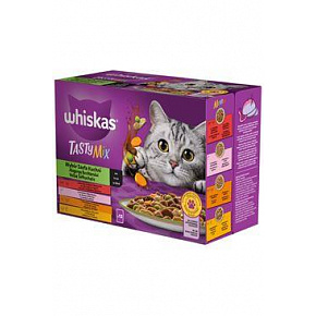 Whiskas saszetka Tasty Mix Chef's Choice w sosie 12x85g