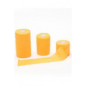 Bandaż elastyczny. Vet Flex 5cmx4,5m pomarańczowy 1szt CVET