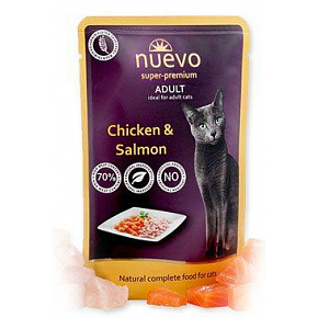 Nuevo saszetka dla kota Adult Kurczak i Łosoś 85g
