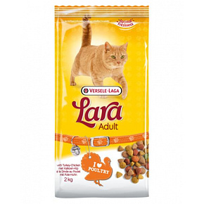 VL Lara Premium Cat Adult Indoor Turkey&Chicken - indyk i kurczak 2 kg