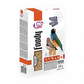 LOLO Foody kompletna karma dla zeberek 500 g pudełko