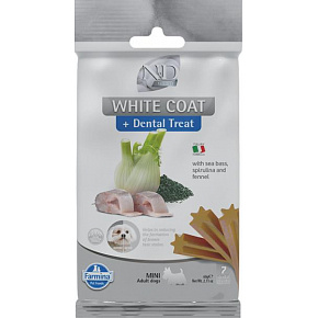 Przysmak Farmina ND White Dog Sea Bass Fenn Rice Spiru Adult Mini 60g