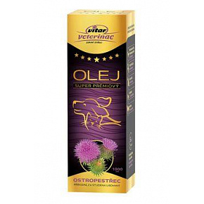 VITAR Veterinae Olej z ostropestu 1000ml