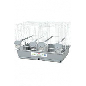 Klatka dla ptaków PRIMO Cati biała/szara Zolux