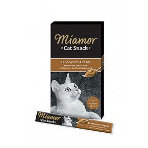 Miamor Cat Krem Wątroba 6x15g Miamor Cat Krem Wątroba 6x15g