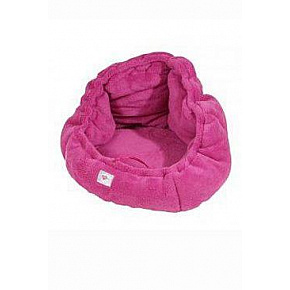 Legowisko gniazdko ADRIANA 50cm ciemne.różowy A27
