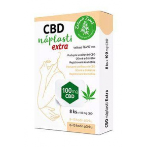 CBD plastry Ekstra duże 8 sztuk