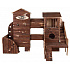 Natural Living drewniany rancho dla gryzoni 156x108x99 cm