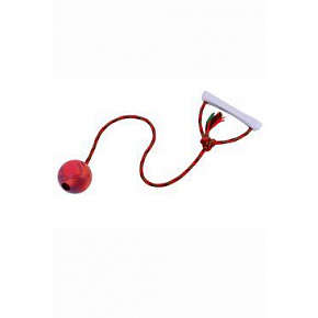 Zabawka pies Piłka aport. na sznurku pływający Vanil. 7 cm SP