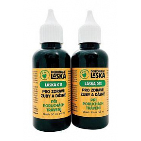 LÁSKA 01S Dla zdrowych zębów i dziąseł psów 100ml LÁSKA 01S Dla zdrowych zębów i dziąseł psów 100ml