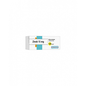 Cynk tbl. 120 x 15 mg Generica Cynk tbl. 120 x 15 mg Generica