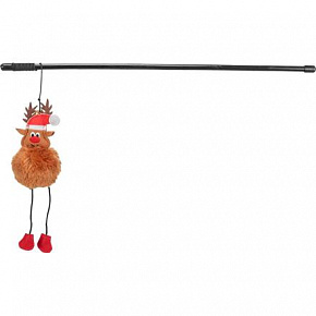 Xmas Reindeer Rod - świąteczna wędka z reniferem, 45 cm, plastik/plusz Xmas Reindeer Rod - świąteczna wędka z reniferem, 45 cm, plastik/plusz